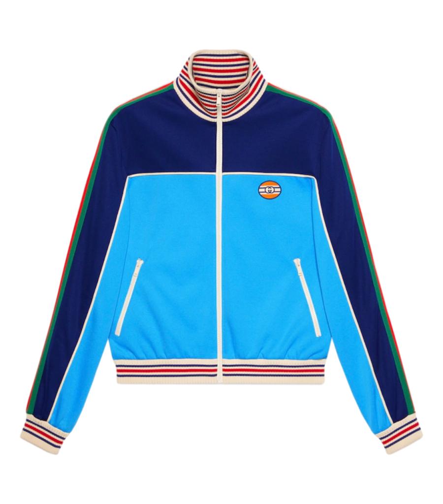 Gucci store tracksuit blue