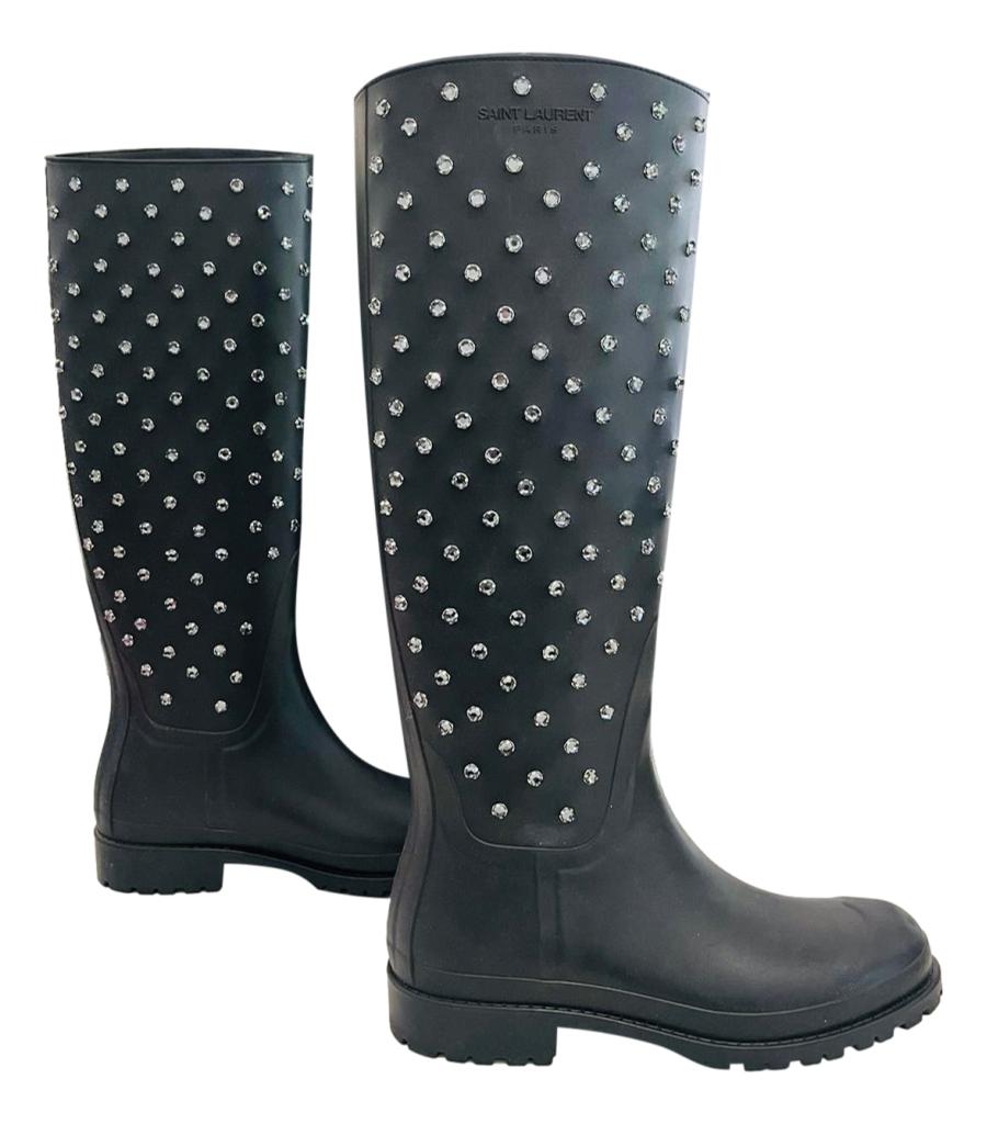 Studded rain boots on sale