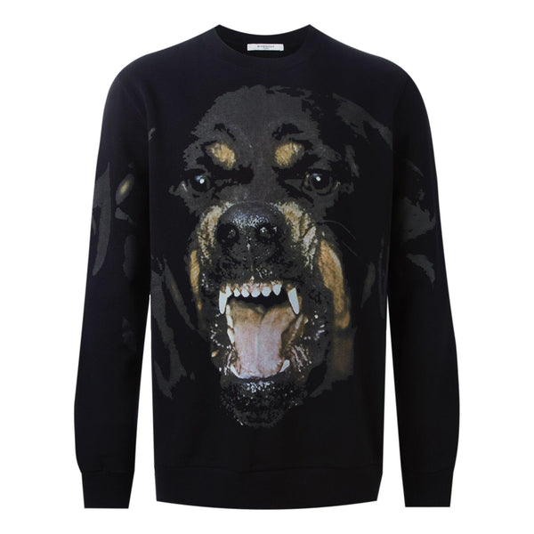 Givenchy Rottweiler Print Cotton Sweatshirt. Size M