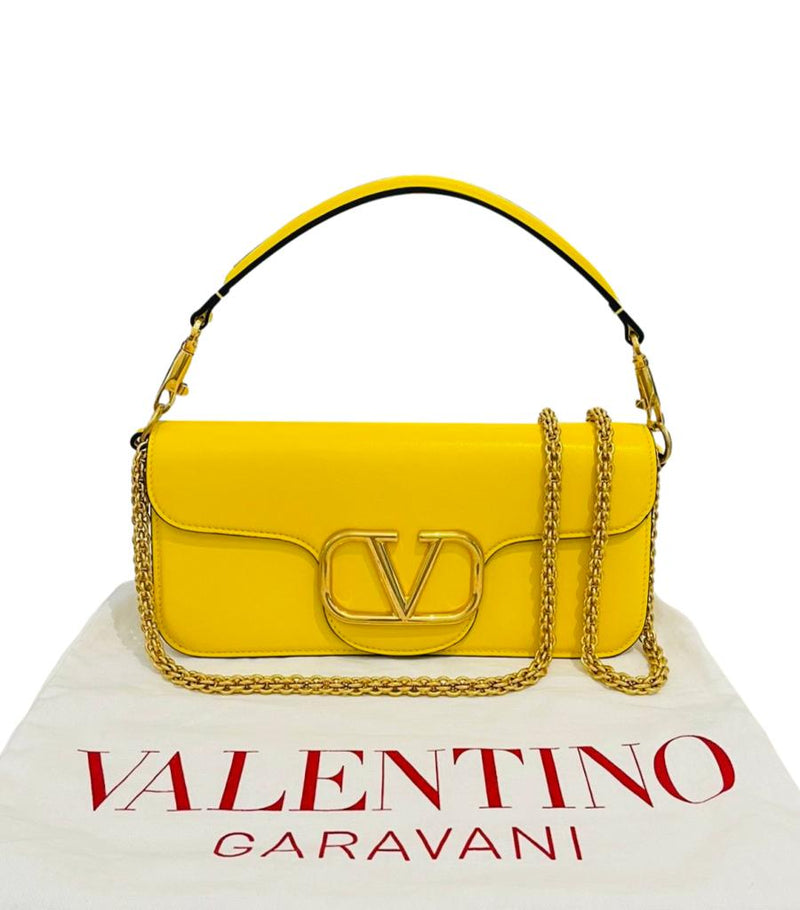 Valentino Garavani 'V' Logo Loco Shoulder Bag