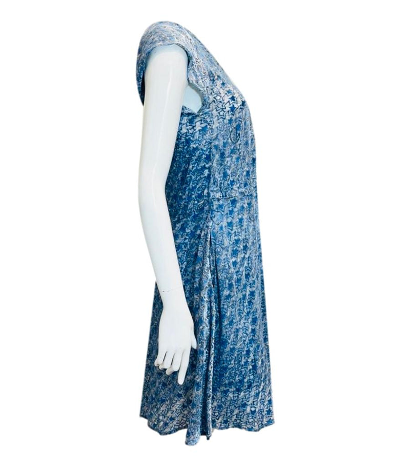 Zadig & Voltaire Printed Silk Blend Dress. Size XS