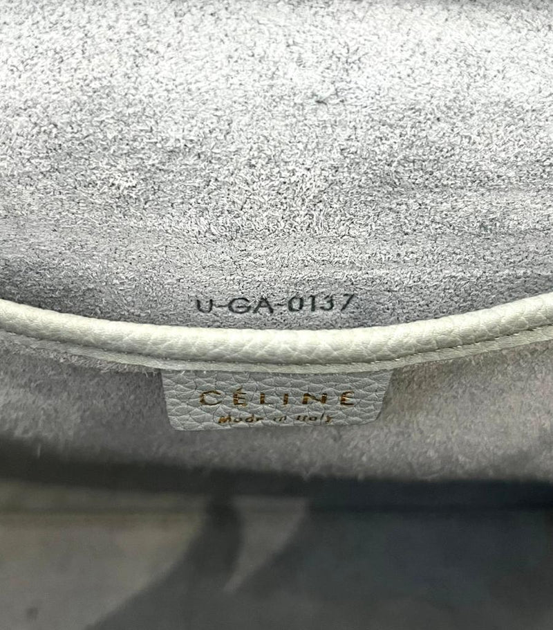 Celine Nano Luggage Leather Bag