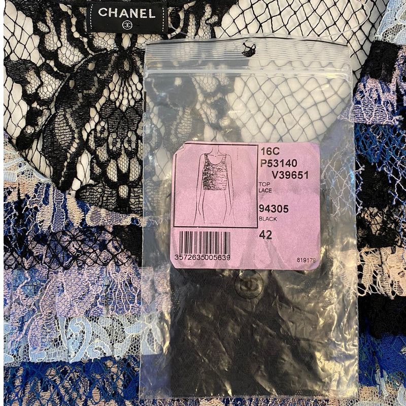 Chanel Paris - Seoul Lace Top. Size 42FR