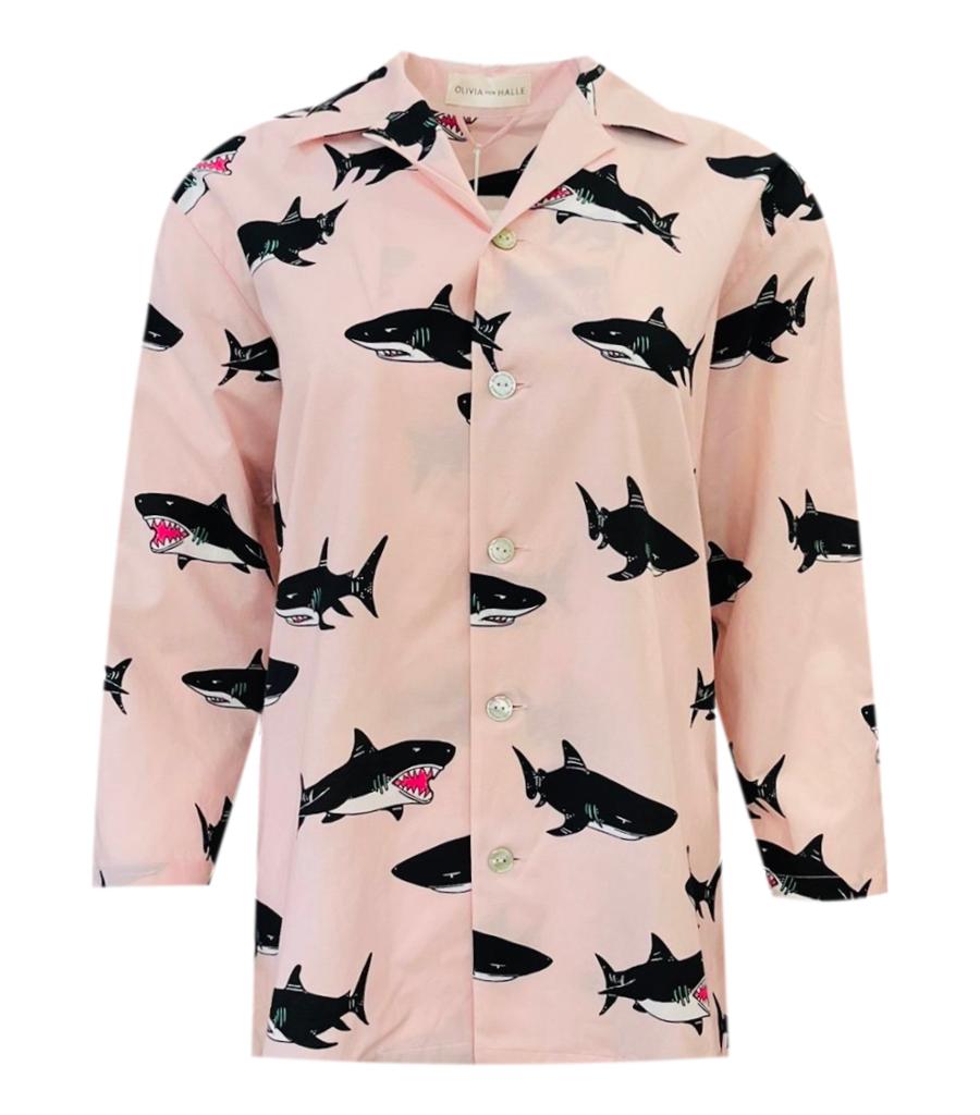 Silk shark pajamas sale