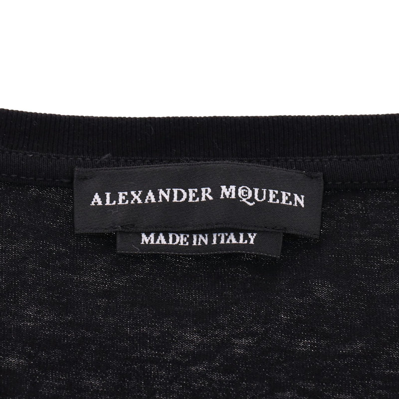 Alexander McQueen Embroidered Cotton T-Shirt. Size XL