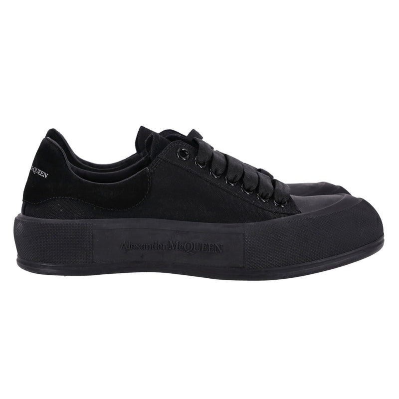 Alexander McQueen Deck Skate Plimsoll Sneakers. Size 40