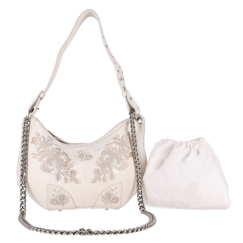 Alexander McQueen Embroidered Shoulder Bag