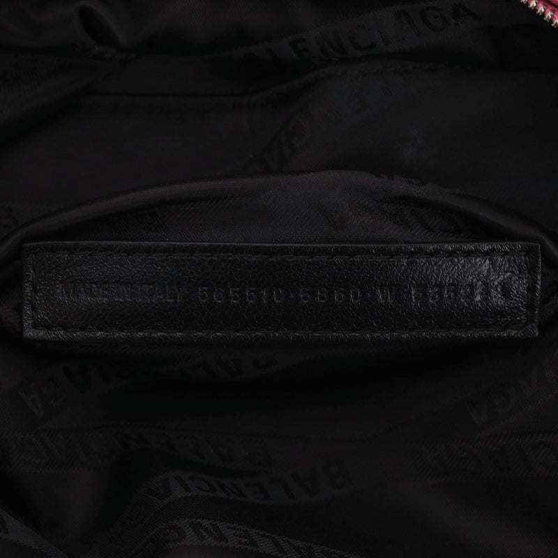 Balenciaga Logo Souvenir Leather Belt Bag