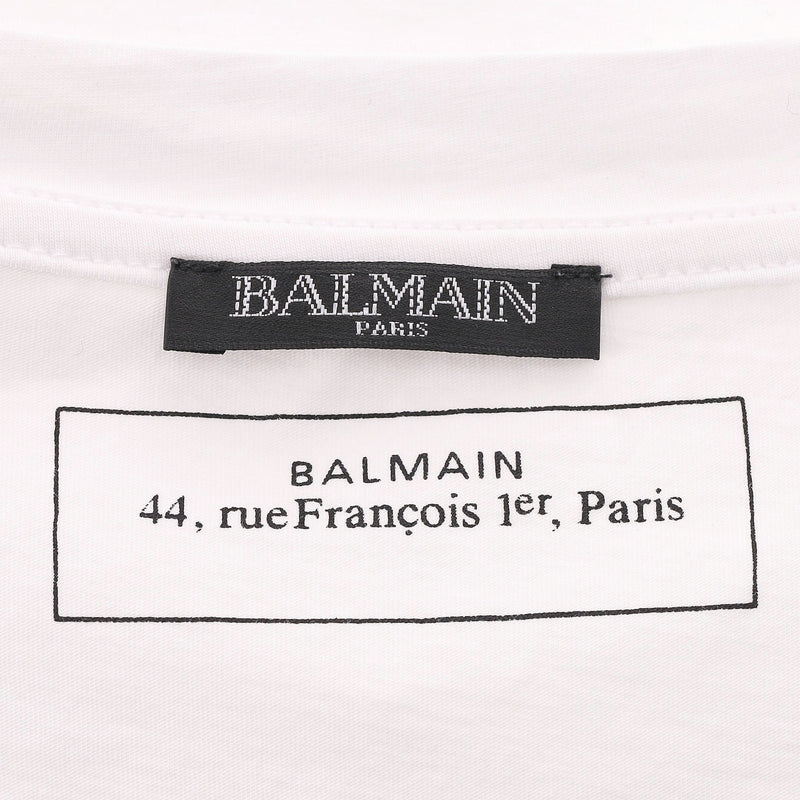 Balmain Logo Cotton T-Shirt. Size S