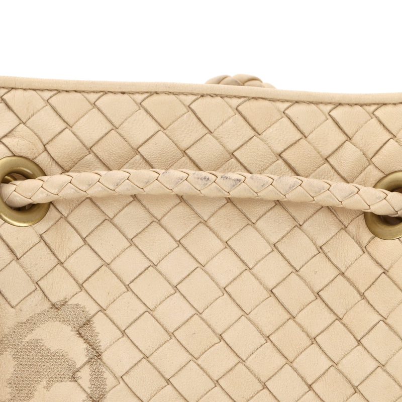 Bottega Veneta Butterfly Embossed Woven Leather Bag