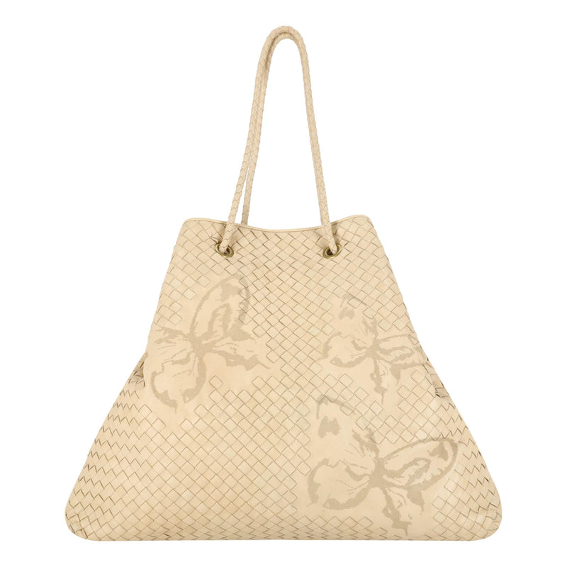 Bottega Veneta Butterfly Embossed Woven Leather Bag