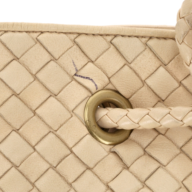 Bottega Veneta Butterfly Embossed Woven Leather Bag