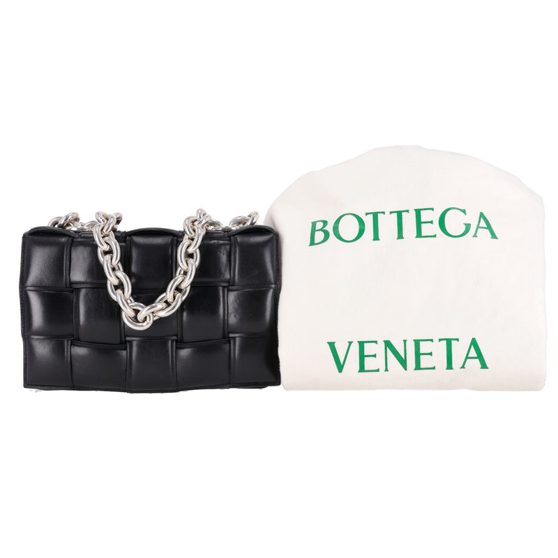 Bottega Veneta Chain Cassette Medium Leather Crossbody Bag