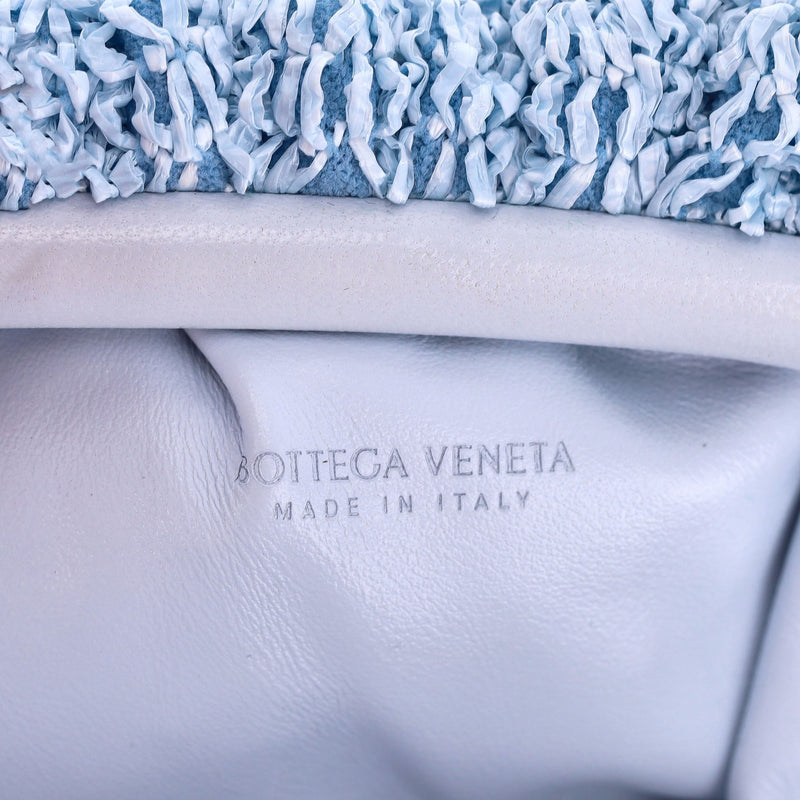 Bottega Veneta Mini Raffia Pouch Clutch Bag