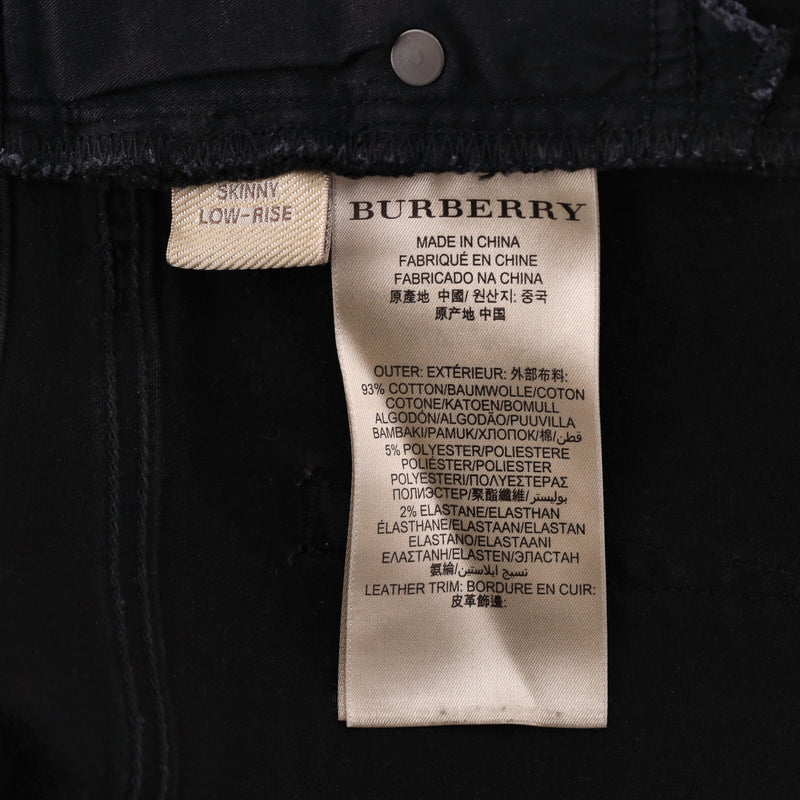 Burberry Brit Low-Rise Slim Fit Jeans. Size W25