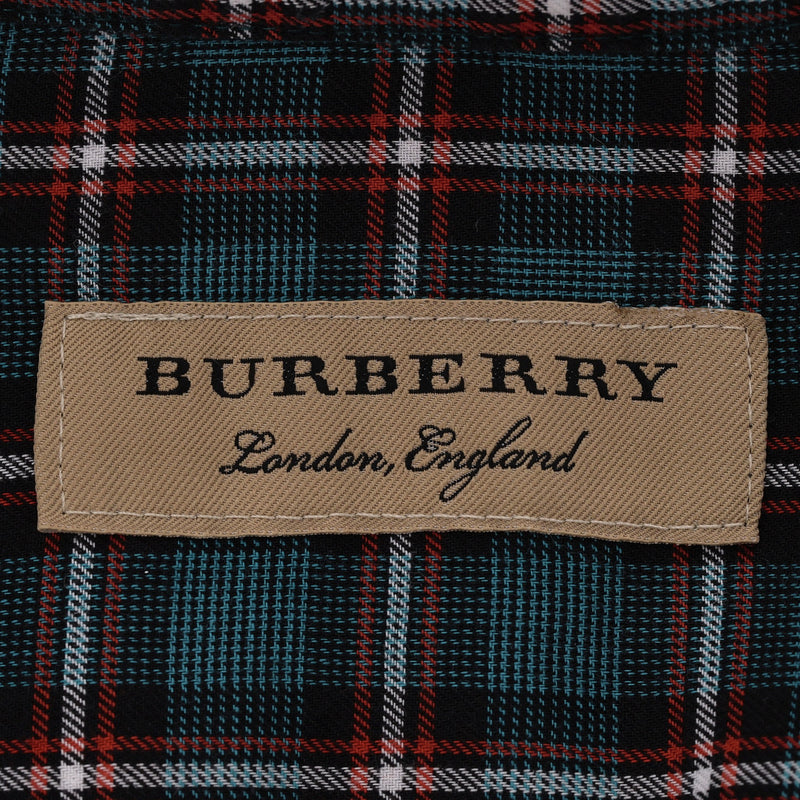 Burberry London Checked Cotton Shirt. Size XL