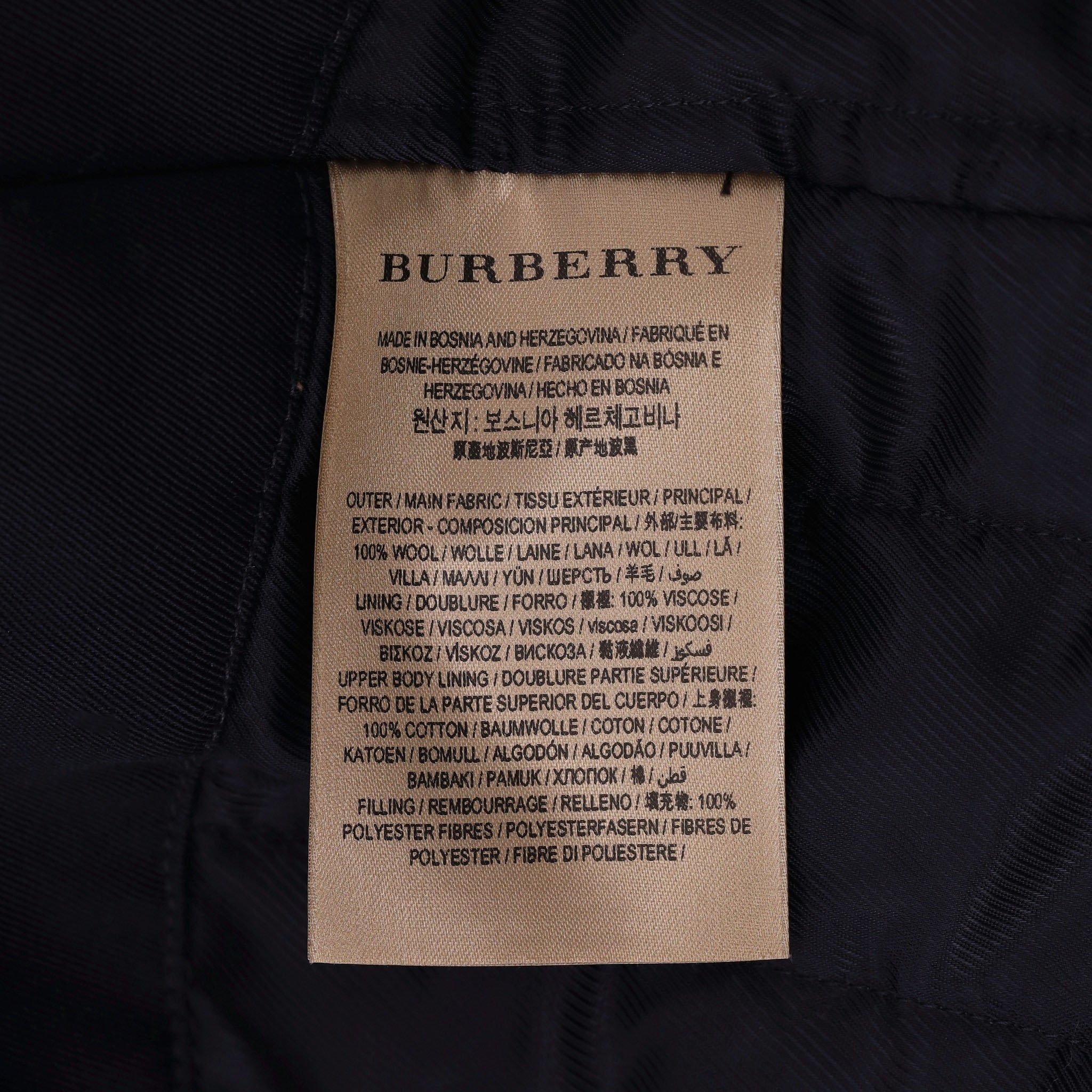 Burberry Regina Wool Oversized Belted Trench Coat. Size 10UK Shush London