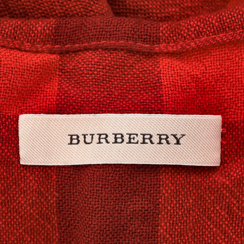 Burberry Colette Checked Merino Wool Shawl