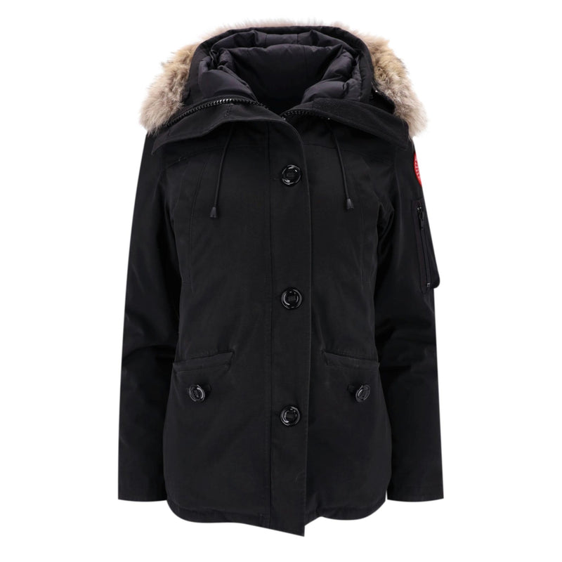 Canada Goose Montebello Down Parka Jacket With Fur Trimmed Hood. Size S