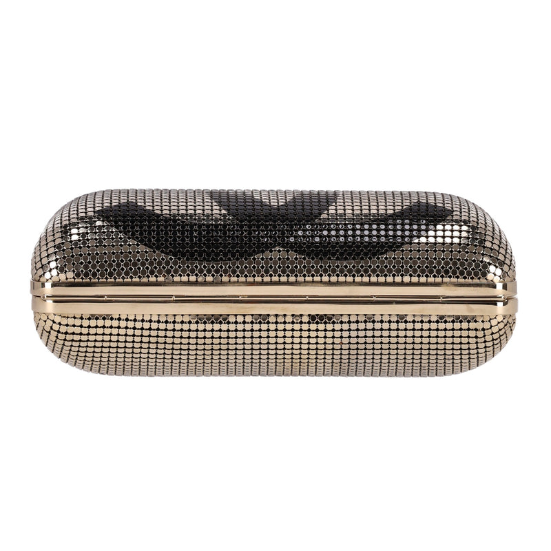 Chanel Chainmail 'CC' Logo  Hologram Minaudiere Bag