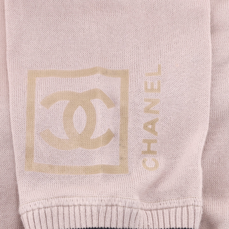 Chanel Cotton Top & Matching Hoodie. Size 40FR