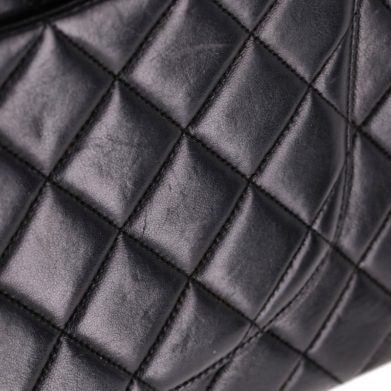 Chanel Jumbo Vintage Lambskin Leather Quilted Timeless Bag