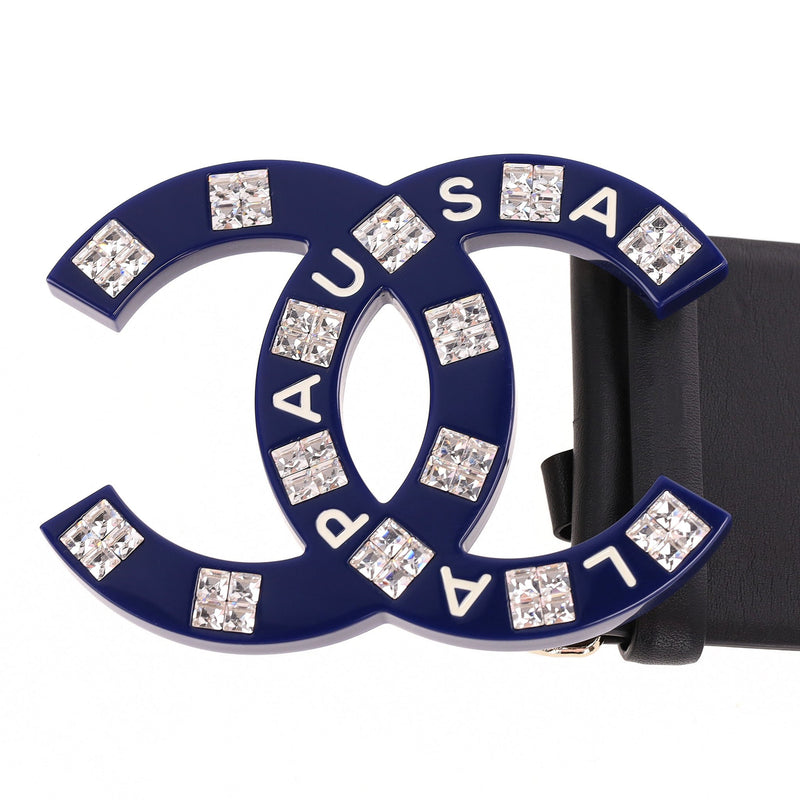 Chanel La Pausa 'CC' Logo Leather Belt