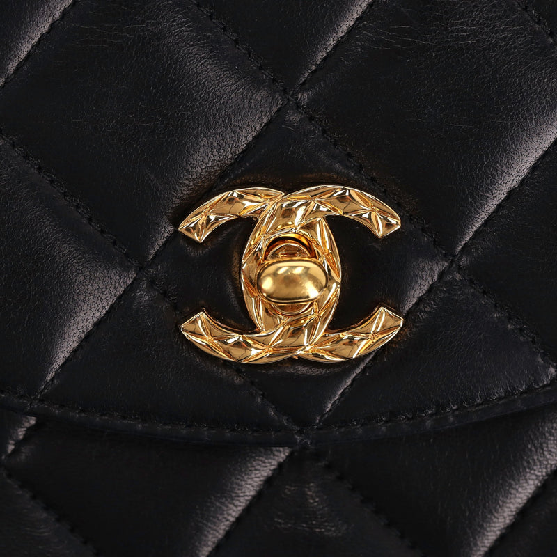 Chanel Quilted Leather Bijoux Flap Crossbody/Shoulder Bag