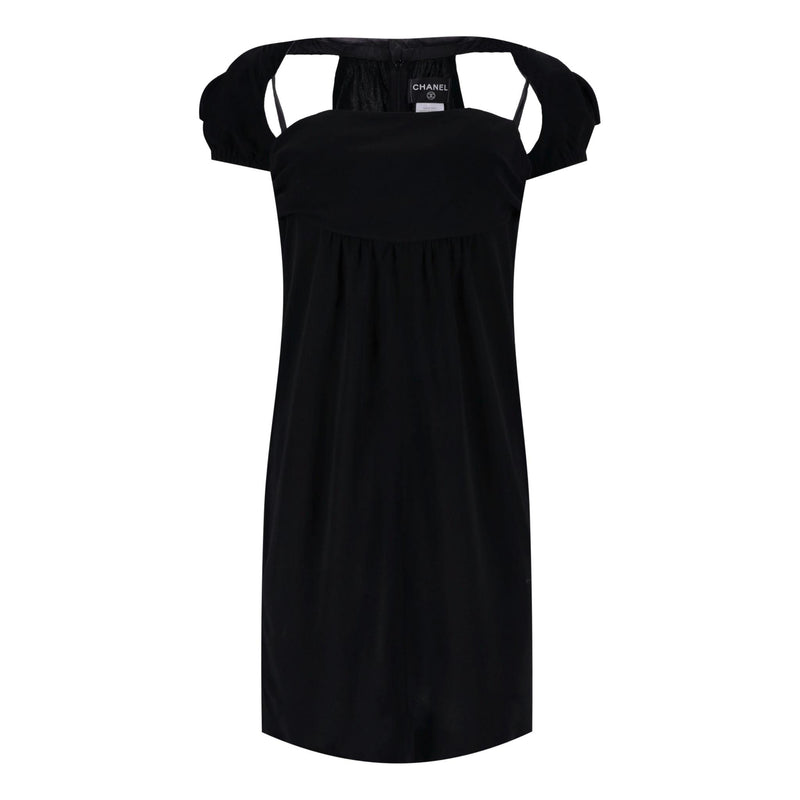 Chanel Cut-Out Shoulders Dress. Size 36FR