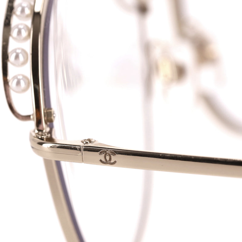 Chanel Pearl Trimmed Glasses