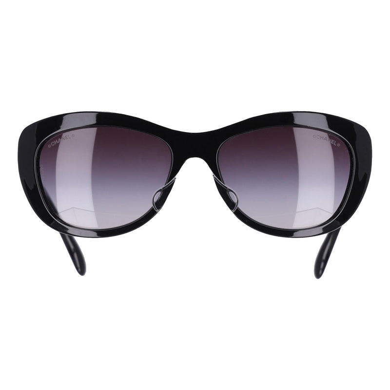 Chanel Ltd Edition Pearl Embellished Cat Eye Sunglasses