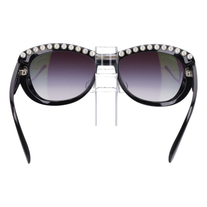 Chanel Ltd Edition Pearl Embellished Cat Eye Sunglasses