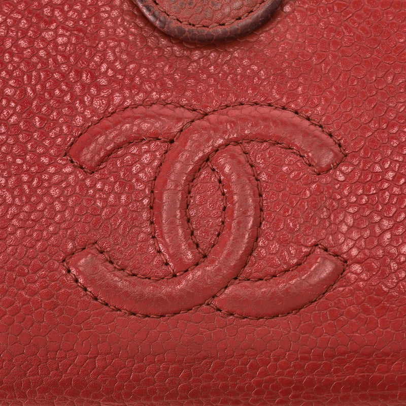 Chanel Caviar Leather Timeless 'CC' Logo Wallet