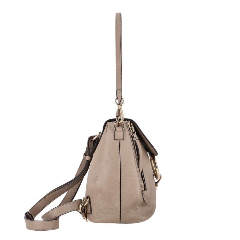 Chloe Suede & Calfskin Small Faye Backpack