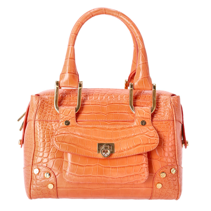 Chopard Crocodile Skin Carolina Bag