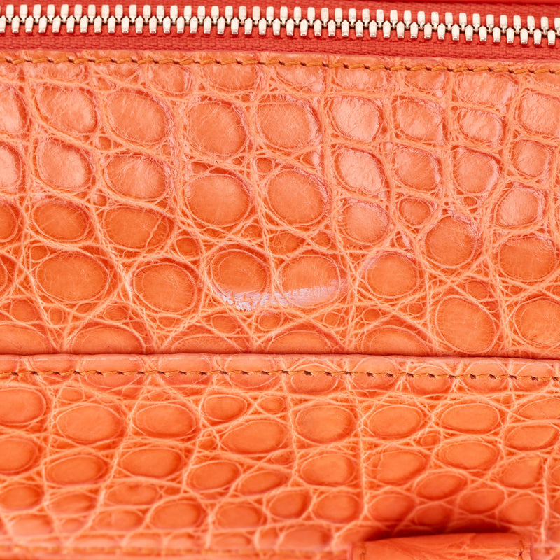 Chopard Crocodile Skin Carolina Bag