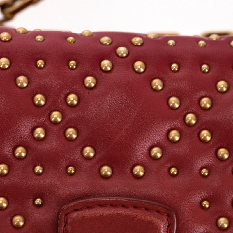 Christian Dior Cannage Dioraddict Large Studded Bag