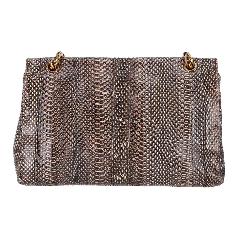 Christian Louboutin Python Skin Sweet Charity Bag