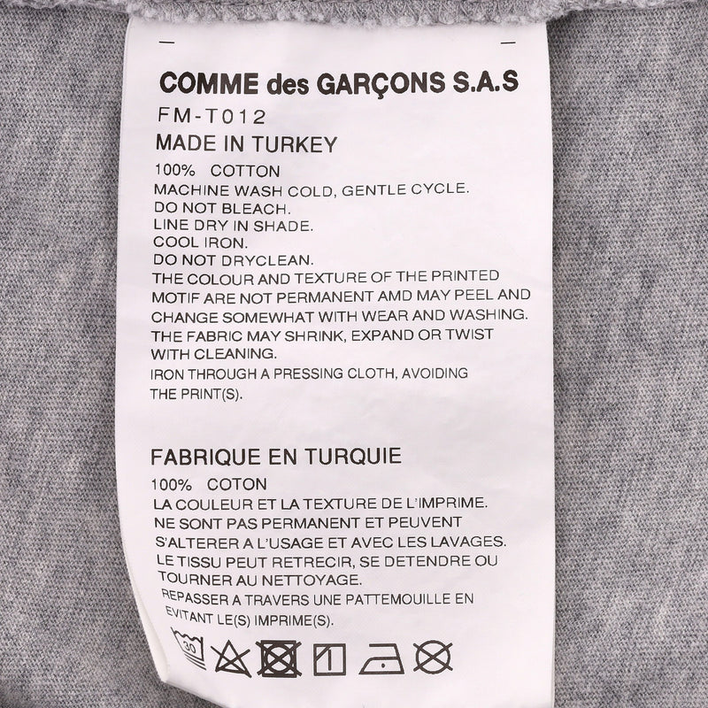 Comme Des Garcons Cotton T-Shirt. Size XS