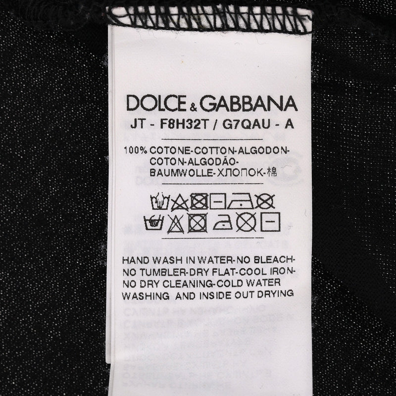 Dolce & Gabbana 'ROS-AE' Cotton T-Shirt. Size M