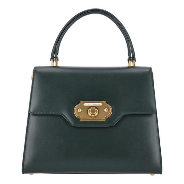 Dolce & Gabbana Welcome Leather Handbag