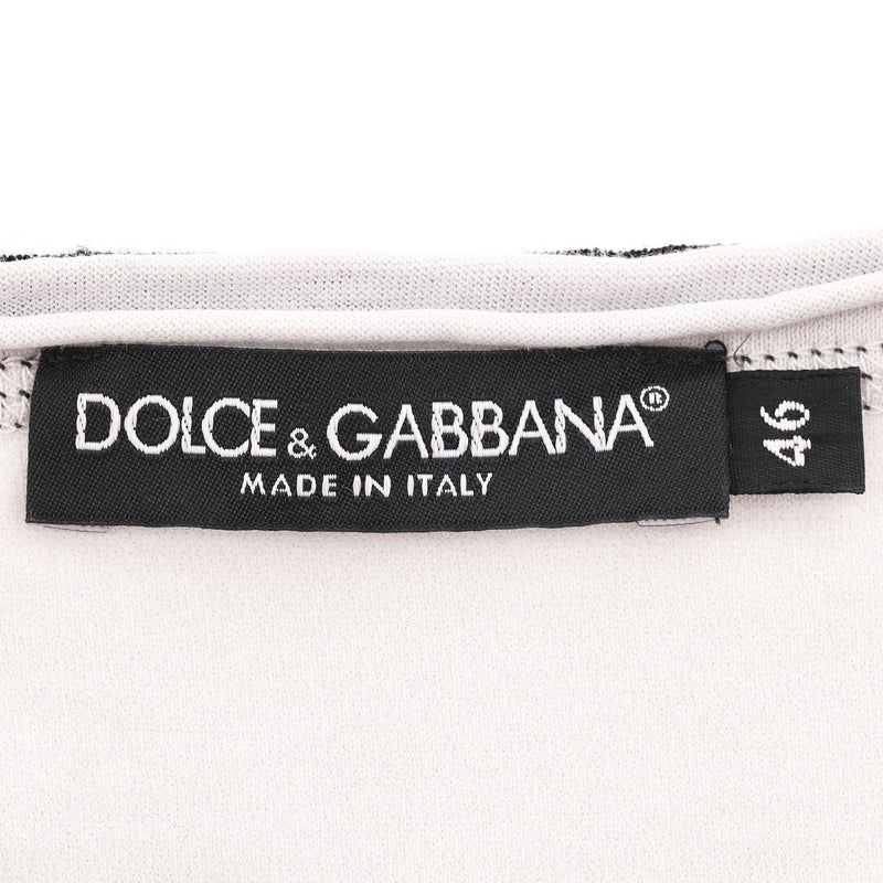 Dolce & Gabbana 'Amore Per Sempre' Cotton T-Shirt. Size 46IT