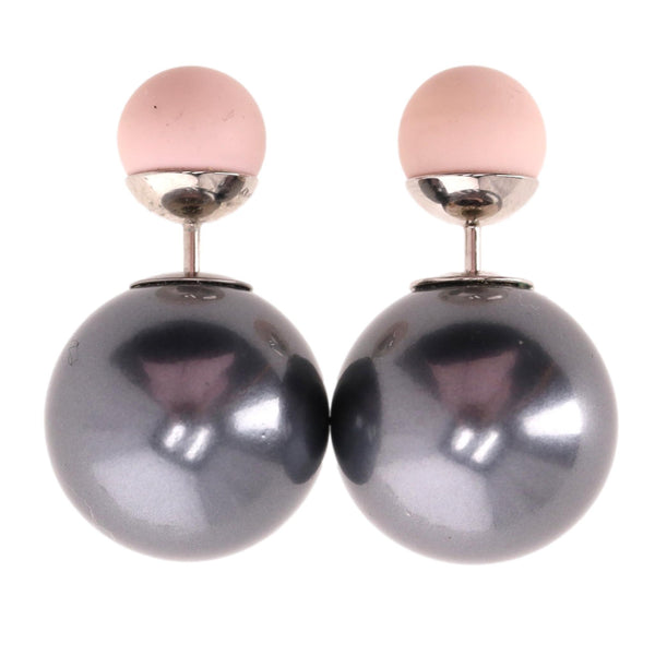 Dior Mise En Dior Tribale Resin Pearl Earrings