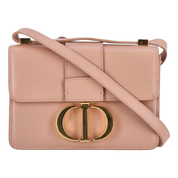 Christian Dior Calfskin Leather Micro 30 Montaigne Flap Bag