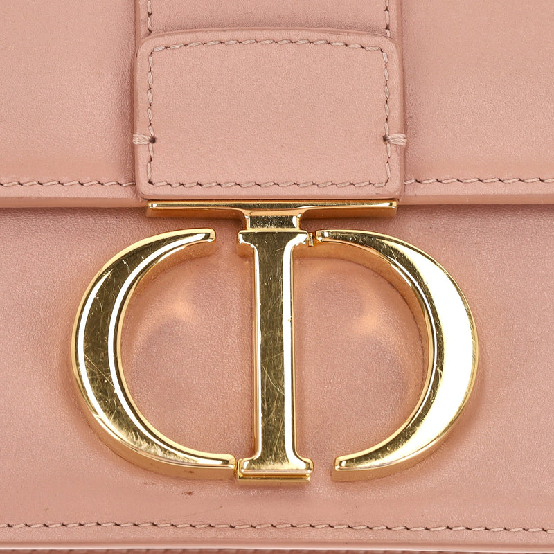 Christian Dior Calfskin Leather Micro 30 Montaigne Flap Bag