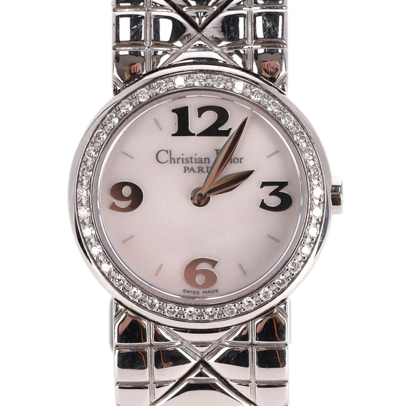 Christian Dior Mother Of Pearl & Diamond Watch