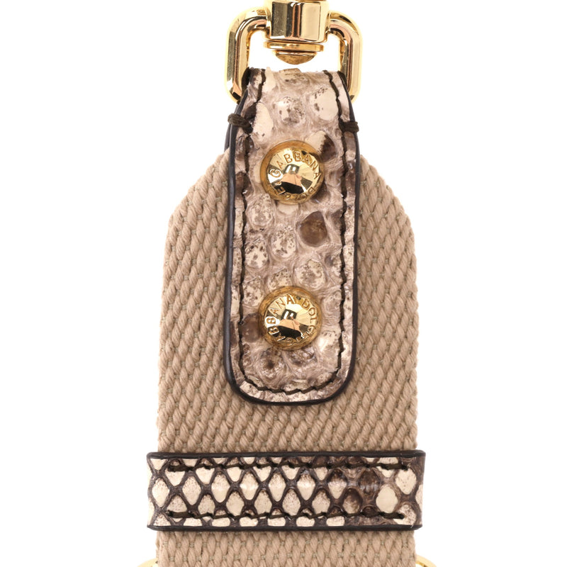 Dolce & Gabbana Snakeskin Camera Bag