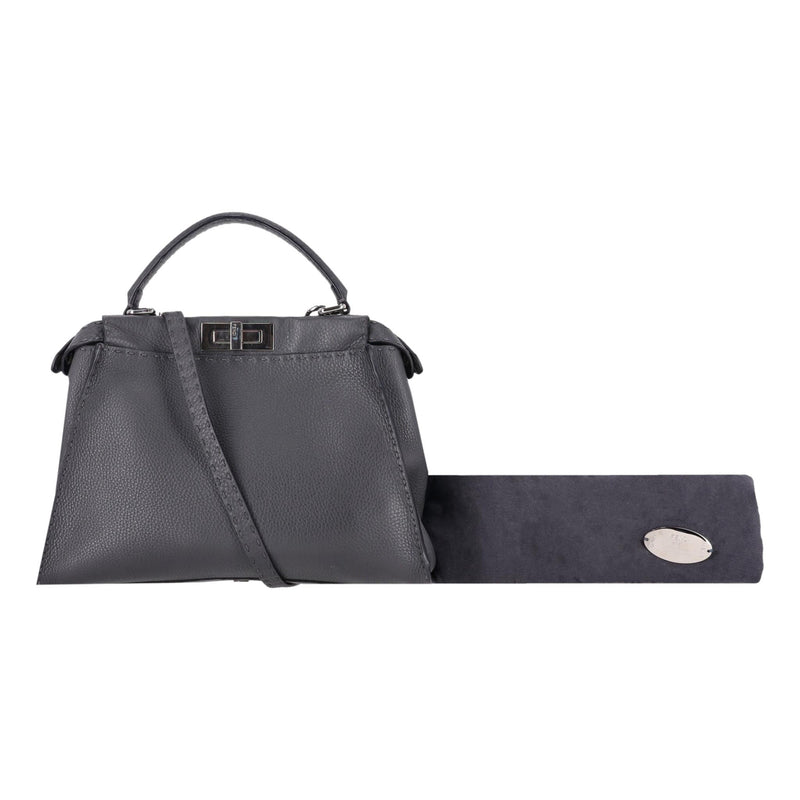 Fendi Peekaboo Medium Model Leather Tote Bag