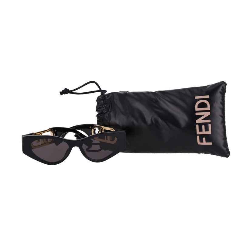 Fendi O'Lock 'FF' Logo Sunglasses