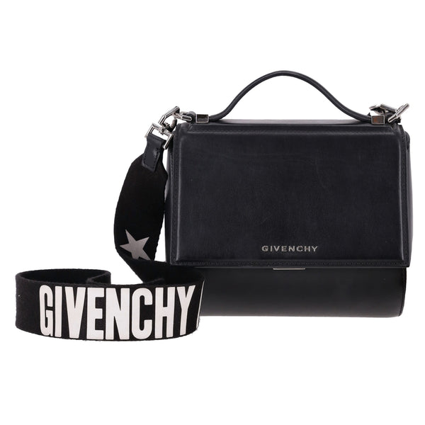 Givenchy Pandora Box Logo Leather Bag